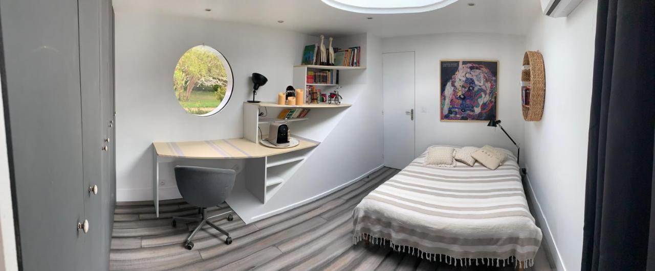 Apartamento Loft Sur L'Eau Avec Parking París Exterior foto